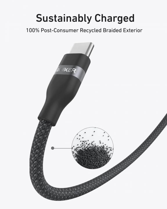 Immagine prodotto Anker A82E2 Cavo USB 1 8 m USB C Nero (1.80 m, 240 W)