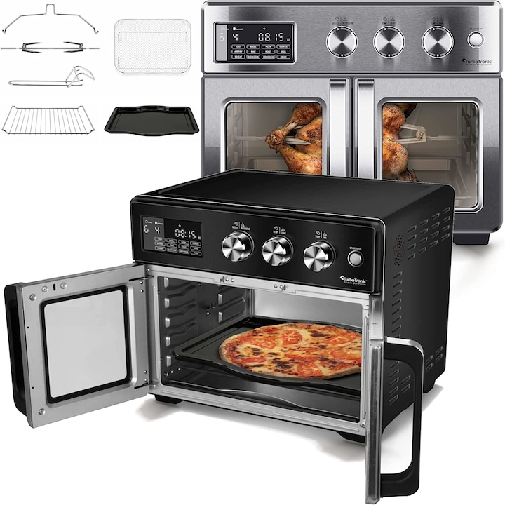 Immagine prodotto TurboTronic By Z-Line Forno ad aria calda e friggitrice 4in1