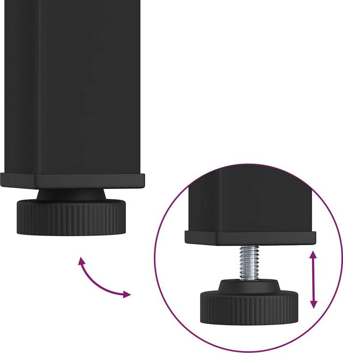 Immagine prodotto vidaXL Esstisch (70 x 70 x 75 cm)