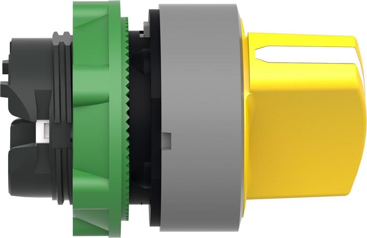 Actual product image Schneider Electric Selector switch, front, plastic, 2- ZB5AD205C0
