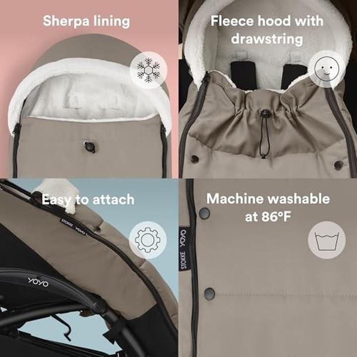 Actual product image Stokke YOYO Footmuff