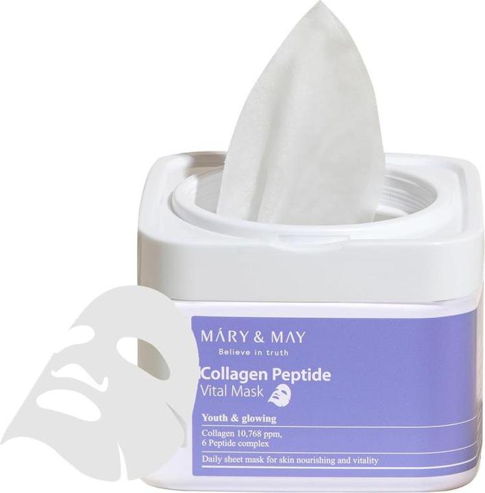 Image du produit Mary&May Masque vital aux peptides de collagène (400 ml)