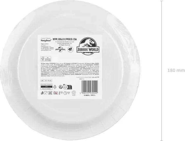 Productafbeelding Partydeco Jurassic World Feestverkoper (6 Pcs.)
