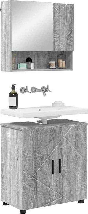 Actual product image vidaXL Badezimmer Schrank