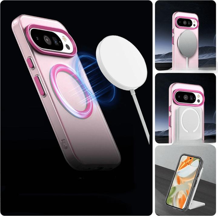 Image du produit Cover-Discount Google Pixel 10 Pro XL - Acryl-Handyhülle mit Magnet und Farbakzent (Google Pixel 10 Pro XL)