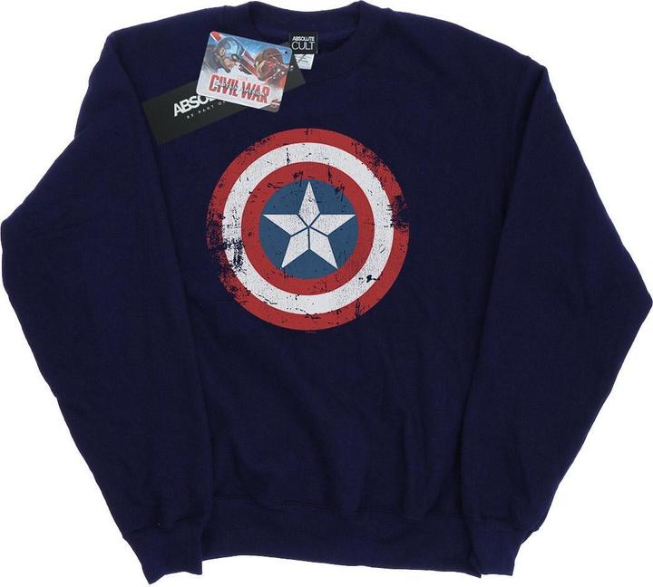 Produktbild Captain America Civil War Distressed Shield Sweatshirt (3XL)
