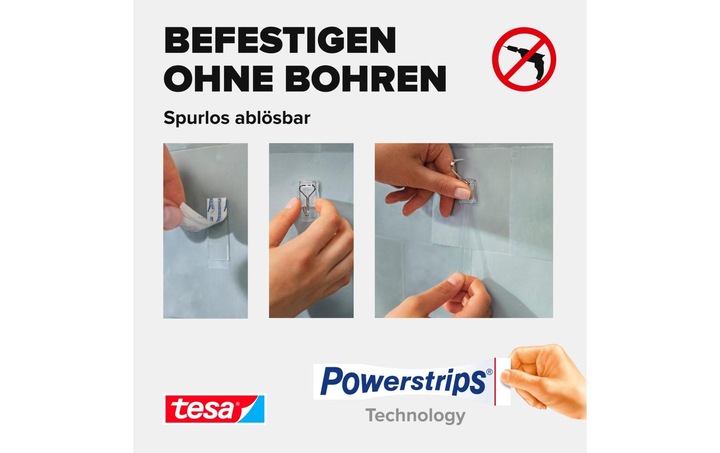 Produktbild tesa Powerstrips Klebehaken Small