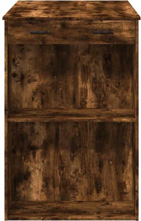 Actual product image vidaXL Bar table High table Counter table Kitchen table Smoked oak Wood-based material