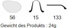 Actual product image Julbo Powell Spectron 3CF Glasses (Matt Black, Red, Green)