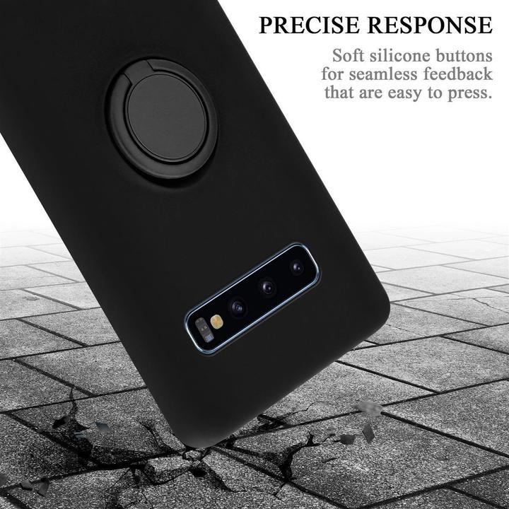 Actual product image Cadorabo TPU Liquid Ring Silicone Case Cover (Samsung Galaxy S10)
