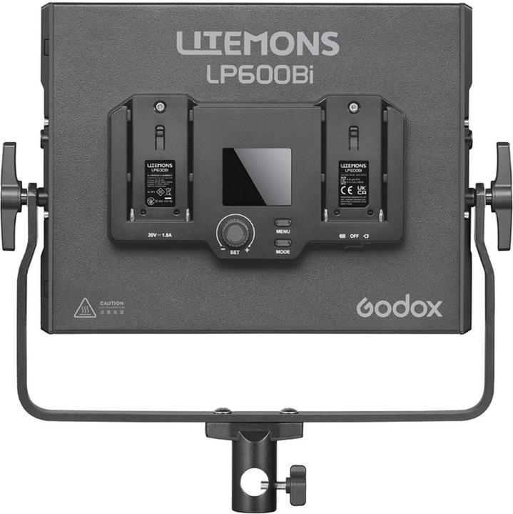 Productafbeelding Godox LP600Bi K2 Black Litemons Bi color LED Light Panel 2 light kit
