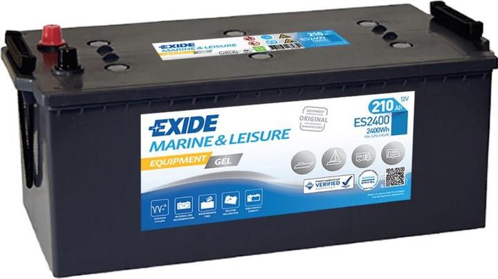Image du produit Exide Gel de l'équipement (12 V, 210 Ah)