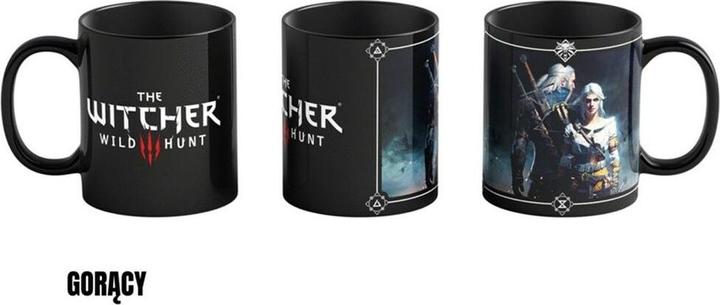 Actual product image Good Loot Heat Reveal Mug (The Witcher 3: Geralt & Ciri) /Merchandise (480 ml, 1 x)