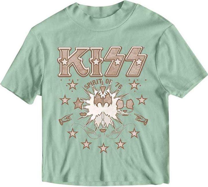 KISS Spirit of 76 Crop Top (Girlie)