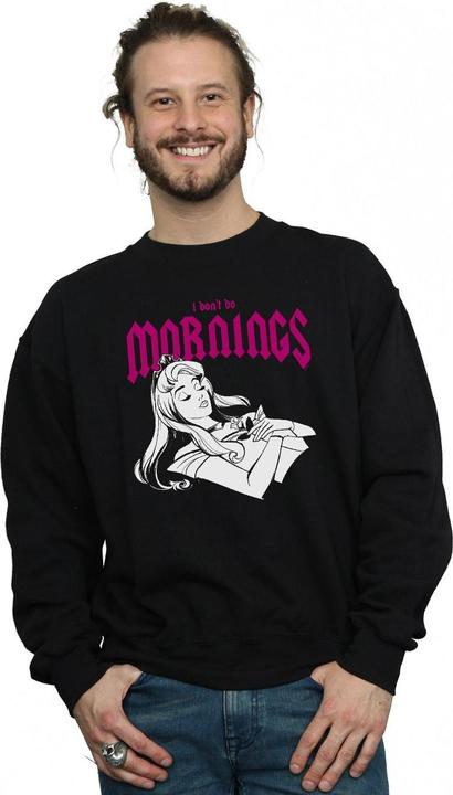 Immagine prodotto Disney Sleeping Beauty Don't Do Mornings Felpa Uomo (4XL)