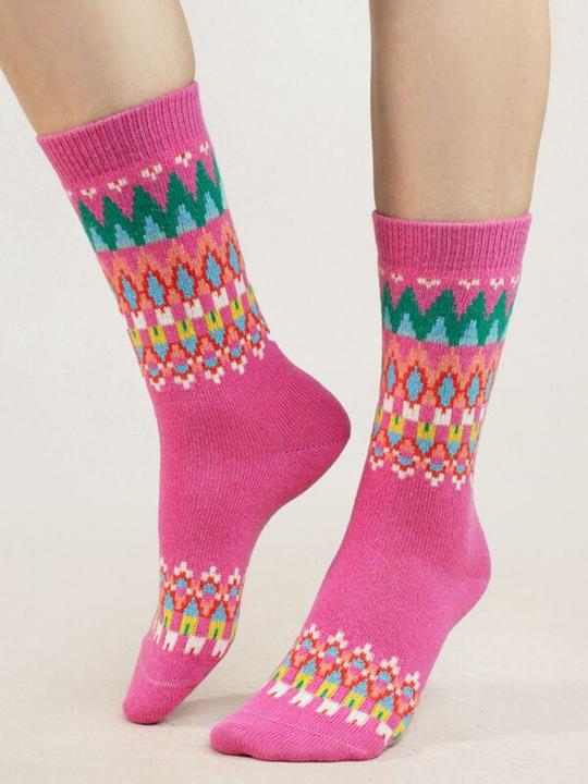 Actual product image Bleuforêt Socken Kaschmir-Jacquard (36 - 40)