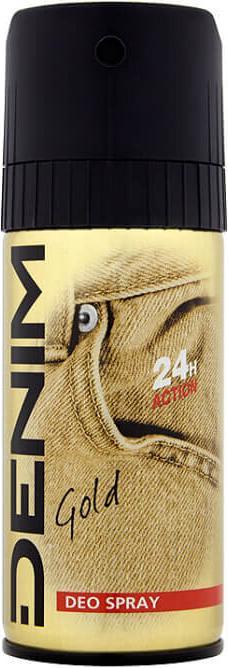 Actual product image Denim Deo Spray Gold 150 ml (Spray, 150 ml)