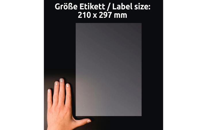 Actual product image Avery Crystal clear labels