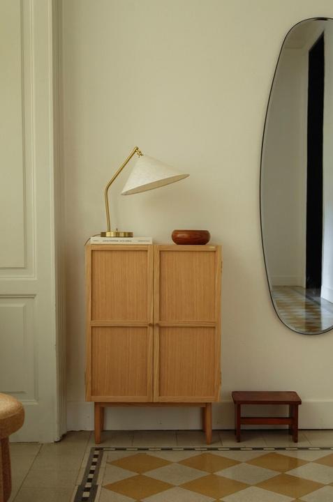 Image du produit Hübsch Armoire Candour Naturelle (60 x 27 x 90 cm)