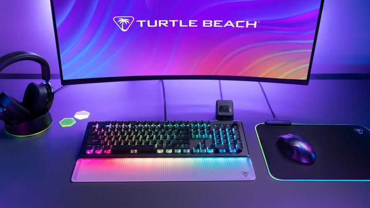 Produktbild Turtle Beach Vulcan II Max Gaming-Tastatur, Schwarz (DE, Kabelgebunden)