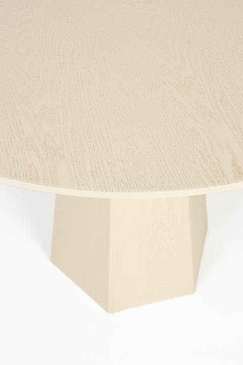 Image du produit Zuiver Pilar Table Brown Rice (100 x 76 cm)
