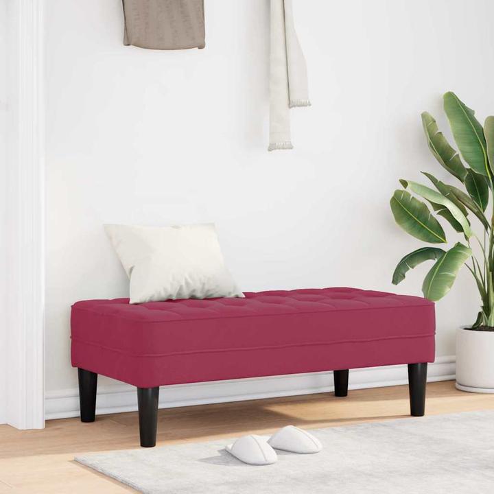 Image du produit vidaXL Samt Ottoman (113 cm)