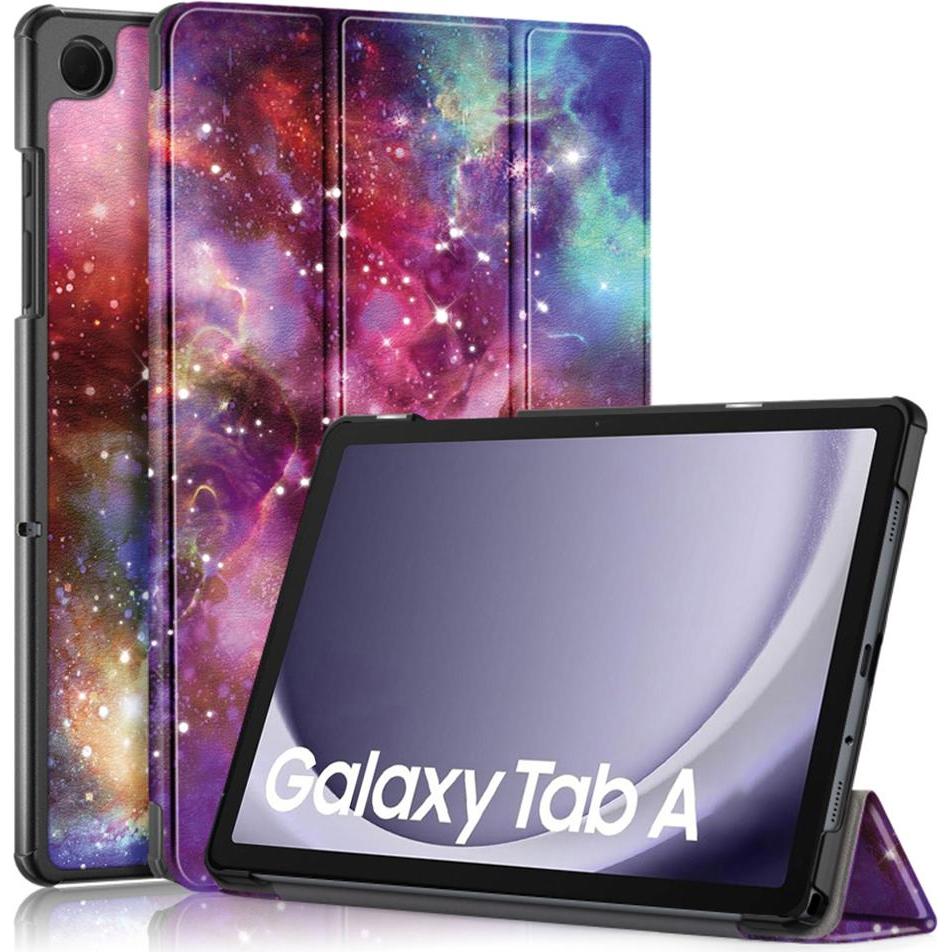Techsuit - FoldPro - Samsung Galaxy Tab A9 Plus - Galaxy (Samsung Galaxy Tab A9), Cover tablet, Multicolore