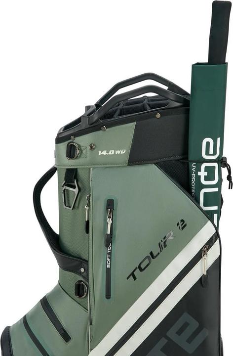 Produktbild Big Max Dri Lite Tour 2 Cartbag Schwarz/Olive/Weiss
