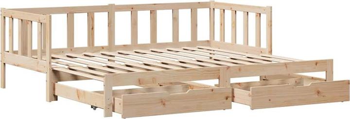 Actual product image vidaXL ausziehbares Tagesbett