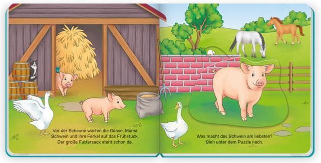 Productafbeelding Kartonnen boek Mijn eerste puzzelboek favoriete dieren (Duits)