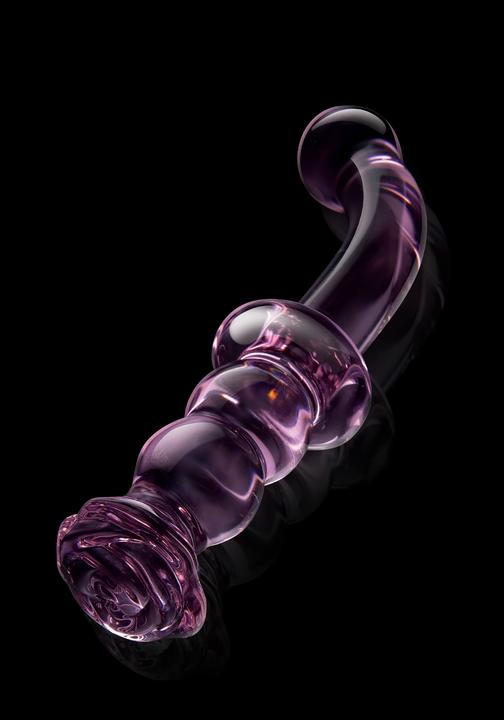 Produktbild Dream Toys Glaze Glass - Rosebud G-Spot Dildo