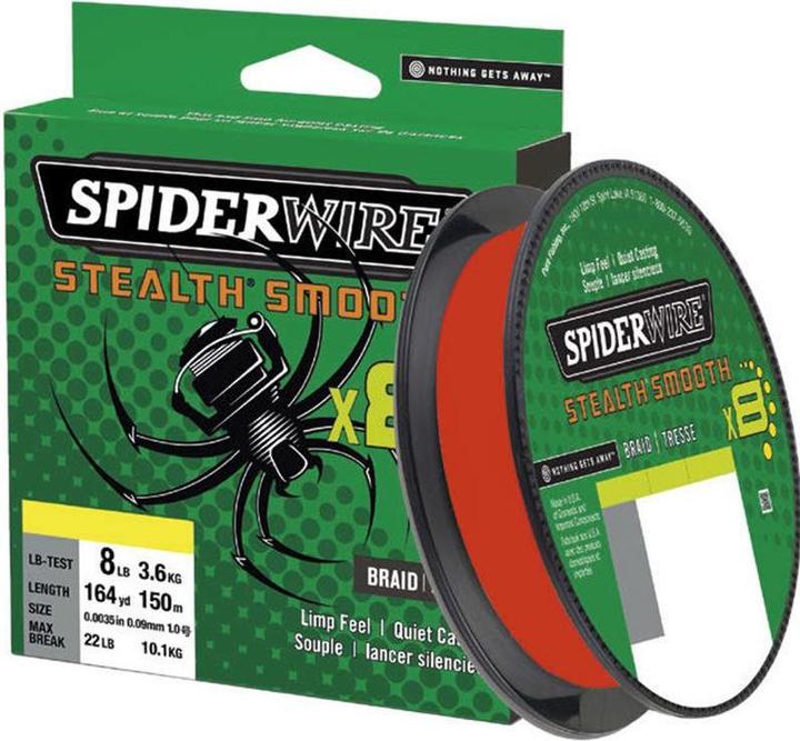 Produktbild Spiderwire Stealth Smooth 8 Code Red (38.10 kg, 0.33 mm)