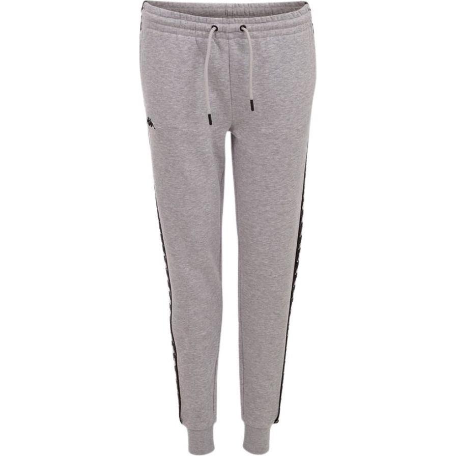 Kappa, Damen, Sporthose, Jante Women's Trousers Grey 310027 15-4101M L (L), Grau, L