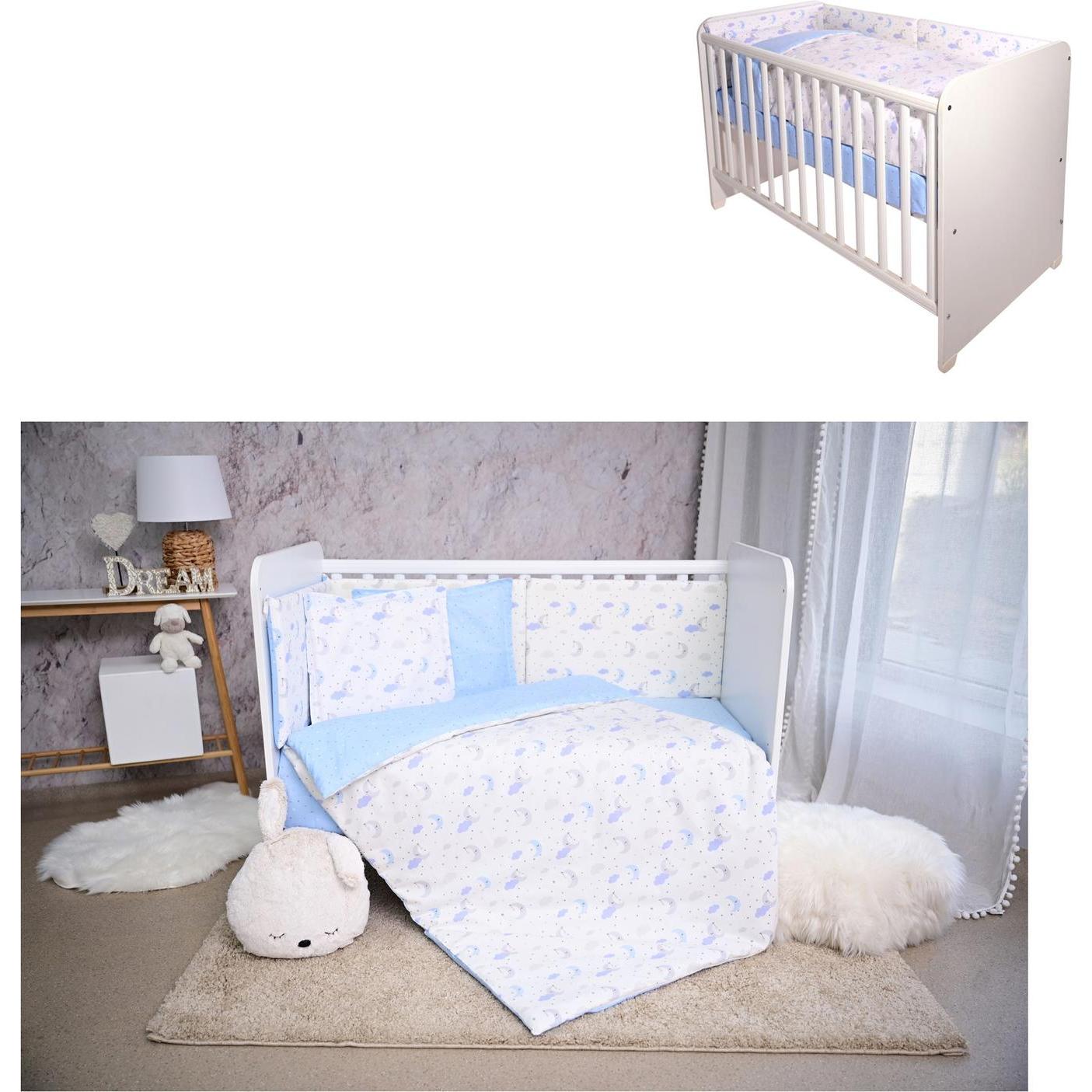 Thumbnail - Lorelli, Kinderbettwäsche, Babybettwäsche Set Smile 6-tlg.