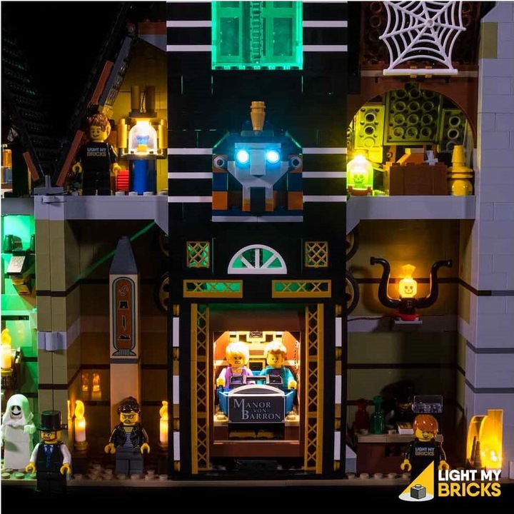 Immagine prodotto Light my bricks Set di luci LED per la casa stregata del luna park LEGO