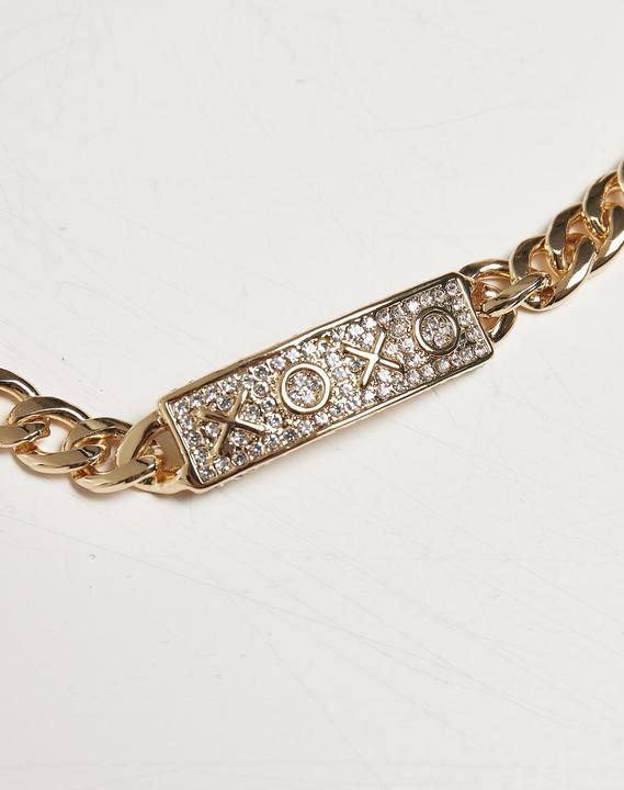 Image du produit Urban Classics XOXO collier (Array, Tissu extérieur 1 : 70% fer 30% alliage de zinc)