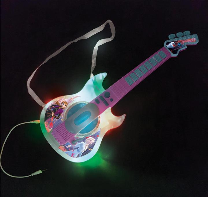 Produktbild Lexibook Disney Frozen - Electronic Lighting Guitar (K260FZ) (Multilingual)