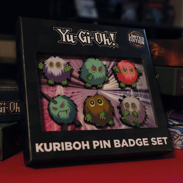 Produktbild Fanattik Yu-Gi-Oh! pack 6 pin's Limited Edition Kuriboh (Booster Pack)