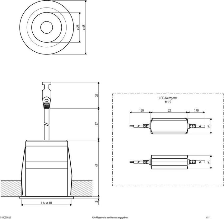 Produktbild EVN-Lichttechnik LED Downlight (320 lm)