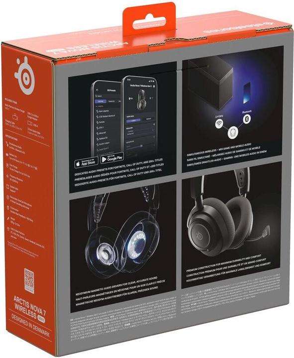 Immagine prodotto SteelSeries Arctis Nova 7 Gen 2 (Senza fili)