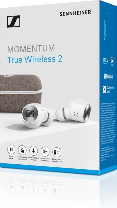 Produktbild Sennheiser MOMENTUM True Wireless 2 (ANC, 7 h, Kabellos)