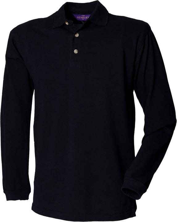 Produktbild Henbury Poloshirt Langarm (M)