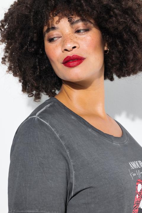 Actual product image Angel of Style T-Shirt, Komfort Fit, Lippen-Motiv (46)