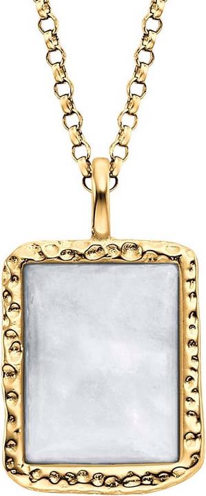 Immagine prodotto Engelsrufer Collana di pietra di luna (Argento 925 placcato oro, 50 cm)