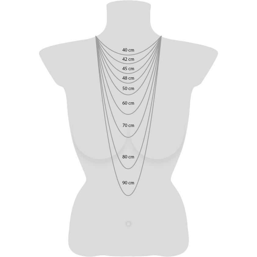 Thumbnail - Engelsrufer, Halsschmuck, Mondstein Halskette, (925er Silber, 50 cm)