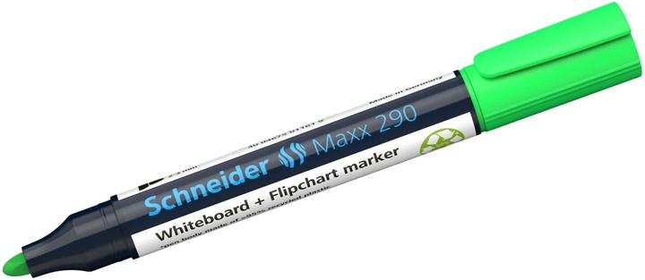 Image du produit Schneider Marqueur pour tableaux blancs Maxx 290 rechargeable 2-3mm vert clair (1 x)