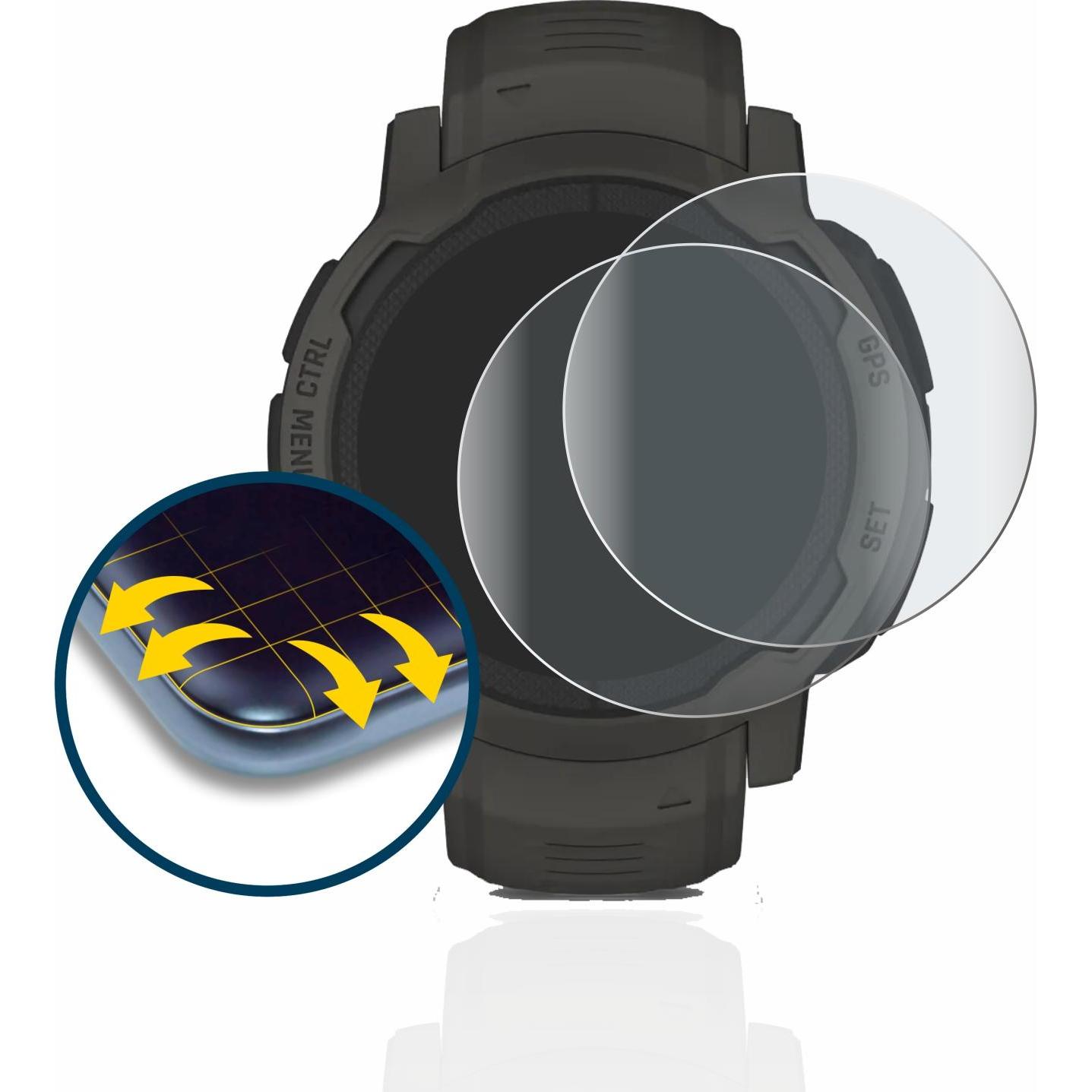 Thumbnail - BROTECT Full-Cover Displayschutz Matt, Smartwatch Schutzfolie, Grau