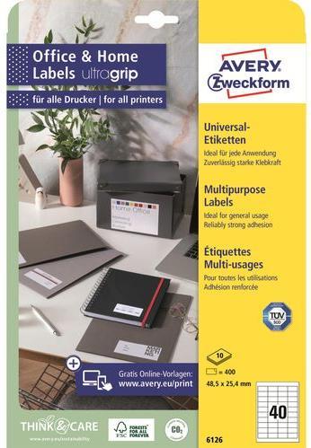 Actual product image Avery Universal Labels