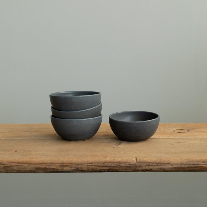Actual product image Atelier Agave Small Snack Bowl Matte Black (9 cm, 0.09 l)