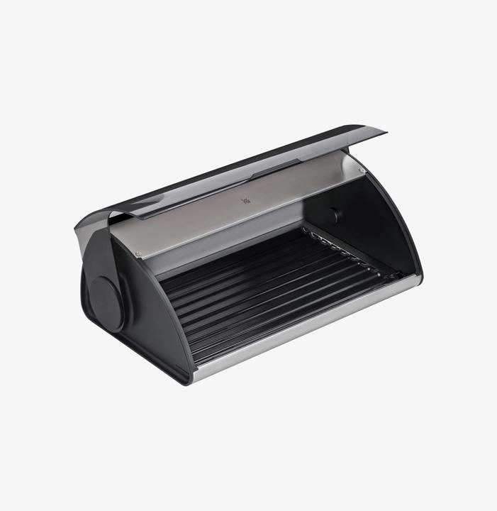 Produktbild WMF Brotkasten Brotbox mit Klappdeckel 47x28x18cm Kitchen classics Krümel-Auffangeinlage